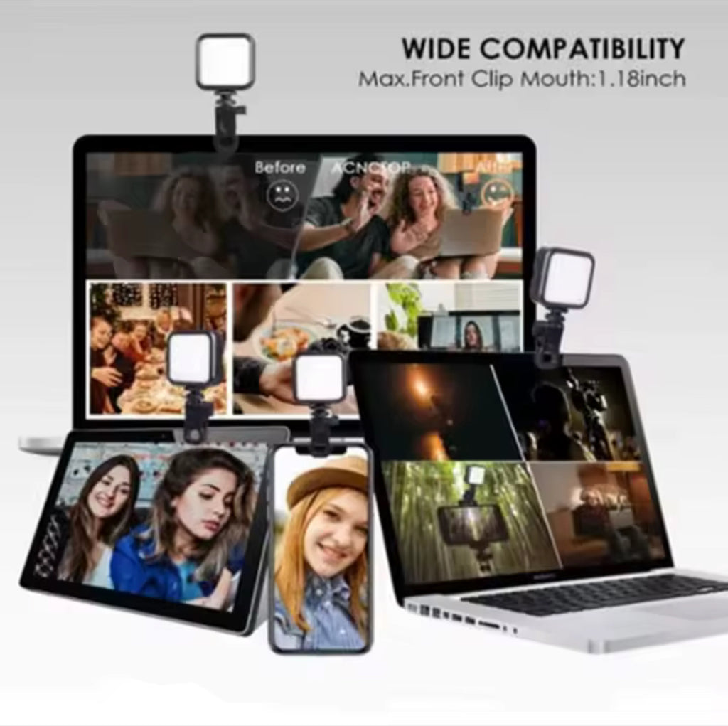 Compact clip-on light-Black