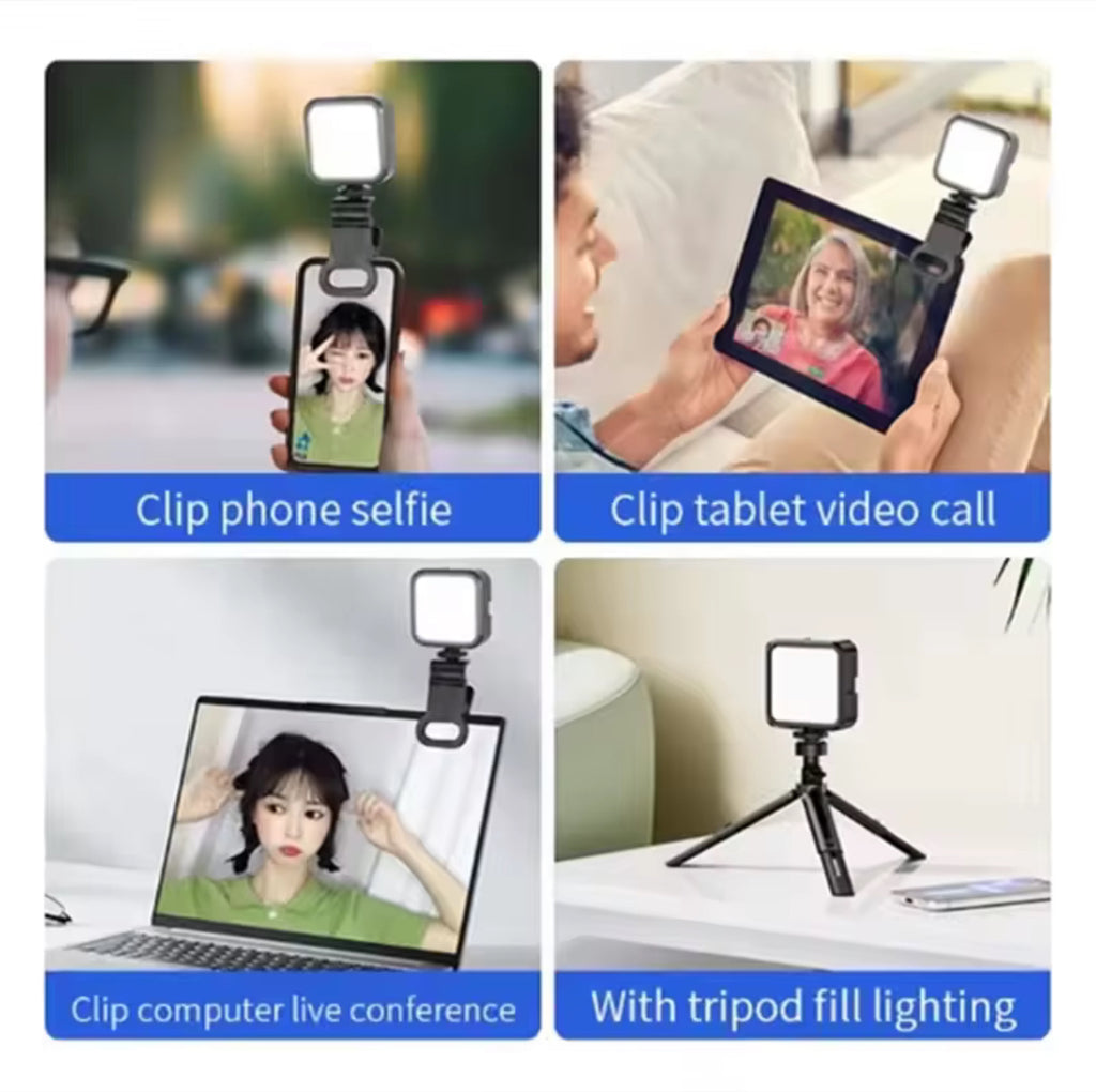 Compact clip-on light-Black